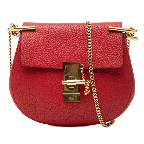 Chloé Handbags - Pre-Loved Chloé Mini Leather Drew Crossbody